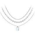 Collier Sc Crystal BS4411-CRYS-SN016+B2392-ARGENT+B2382