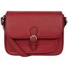 Sac Bandouliere Hexagona Sac porte travers Ref 66375 Rouge fonce 24*18*9 cm