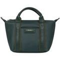 Sac a main Hexagona Mini sac a main Ref 66370 Vert sapin 24*15*8 cm Grenoble