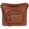 Sac Bandouliere Hexagona Sac porte travers Ref 66371 Terre 28*23*10 cm