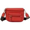 Sac Bandouliere Hexagona Sac porte travers Ref 66372 Orange 23*16*9 cm