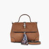 Sac Bandouliere Lollipops Sac port&eacute; &eacute;paule camel Shirley Marron