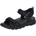 Randonn&eacute;e sur Grenoble : Chaussures Rieker - Noir