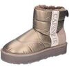 Bottes Caf&eacute; Noir - Dor&eacute;
