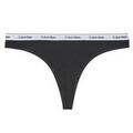 Strings Calvin Klein Jeans THONG X5 Noir Grenoble