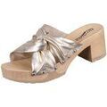 Mules femme sur Grenoble : Sabots Softclox - Dor&eacute;