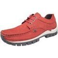 Randonn&eacute;e sur Grenoble : Chaussures Wolky - Rouge