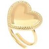 Bague Clio Blue C?ur Dor&eacute; BA0015 Jaune