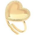 Bagues sur Grenoble : Bague Clio Blue C?ur Dor&eacute; BA0015 Jaune