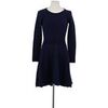 Robe courte Sandro Robe en coton marine