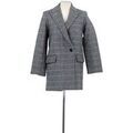 Veste Zadig & Voltaire Blazer en laine gris Grenoble