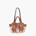 Cabas Lollipops Sac shopper camel Sade