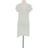 Robe courte Majestic Filatures Robe en lin beige