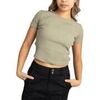 T-shirt Converse Womens Ribbed Slim