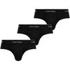 Cale&ccedil;ons Calvin Klein Jeans HIP BRIEF 3PK LV00NB4388 Noir