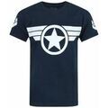 T-shirt Marvel Captain America T-shirt &agrave; manches courtes Bleu
