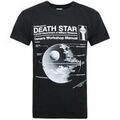 Tee-shirts sur Grenoble : T-shirt Disney Death Star Print T-shirt &agrave; manches courtes Noir