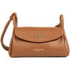 Pochette LANCASTER Sac trotteur Accord&eacute;on Double Marron