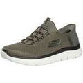 Baskets basses Skechers Baskets haut de gamme Summits &agrave; enfiler Vert Grenoble