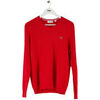 Pull Lacoste Pull en coton rouge