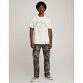 Tee-shirts sur Grenoble : T-shirt Wrangler 112378555 HAWKINS HIGH TEE-MARSHMALLOW