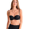 Corbeilles & balconnets Lisca Soutien-gorge bandeau balconnet SOPHIA Noir