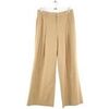 Pantalon Frame Pantalon droit en coton marron
