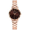 Montre Pierre Lannier Montre Femme MULTIPLES Chocolat Acier Dor&eacute;-rose Marron