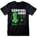Tee-shirts sur Grenoble : T-shirt Minecraft Survival Mode
