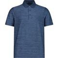 Polos sur Grenoble : Polo Cmp Polo extensible m&eacute;lang&eacute; pour homme