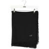 Echarpe Saint Laurent &Eacute;tole en laine noire Noir