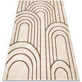 Tapis Rugsx Tapis ALLURE 5756 G&eacute;om&eacute;trique - Structurel, &eacute;l&agrave;180x270 cm Beige 180x270 cm. . Maison & D&eacute;co > Tapis. Grenoble