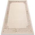 Tapis Rugsx Tapis ALLURE 1907 grec Cadre - Structurel, 200x290 cm Beige 200x290 cm. . Maison & D&eacute;co > Tapis.