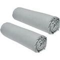 Draps housse Today Drap housse Essential gris coton Grenoble