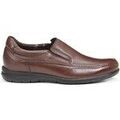 Chaussures de ville homme sur Grenoble : Mocassins Fluchos 8499 castano