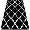 Tapis Rugsx Tapis SKETCH - F343 noir et cr&egrave;me 140x190 cm Noir 140x190 cm. . Maison & D&eacute;co > Tapis.