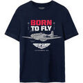 Tee-shirts sur Grenoble : T-shirt Top Gun Born To Fly