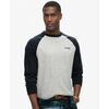 T-shirt Superdry Essential Logo Baseball Ls Top