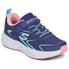 Baskets basses enfant Skechers MICROSPEC TREAD Bleu