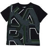 T-shirt enfant Karl Lagerfeld T-shirt - Noir - 8 ans - Tr&egrave;s bon &eacute;tat Noir