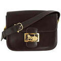 Sac Bandouliere C&eacute;line Sac &agrave; bandouli&egrave;re Triomphe Vintage en cuir verni marron Marron