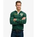 Polo Superdry Double Emblem Stripe Rugby Top