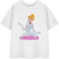 T-shirt enfant Disney Cinderella T-shirt &agrave; manches courtes Blanc Grenoble