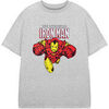 T-shirt enfant Marvel Iron Man T-shirt &agrave; manches courtes Gris