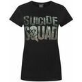 Tee-shirts sur Grenoble : T-shirt Dc Comics Logo T-shirt &agrave; manches courtes Noir