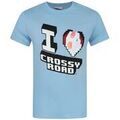 Tee-shirts sur Grenoble : T-shirt Crossy Road Logo T-shirt &agrave; manches courtes Bleu