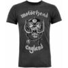 T-shirt Amplified Clothing Motorhead T-shirt &agrave; manches courtes Gris