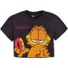 T-shirt enfant Garfield Character T-shirt court &agrave; manches courtes Gris