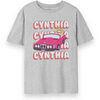T-shirt Rugrats Cynthia Car T-shirt &agrave; manches courtes Gris