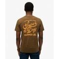 T-shirt Superdry T-shirt d&eacute;contract&eacute; Copper Label Grenoble